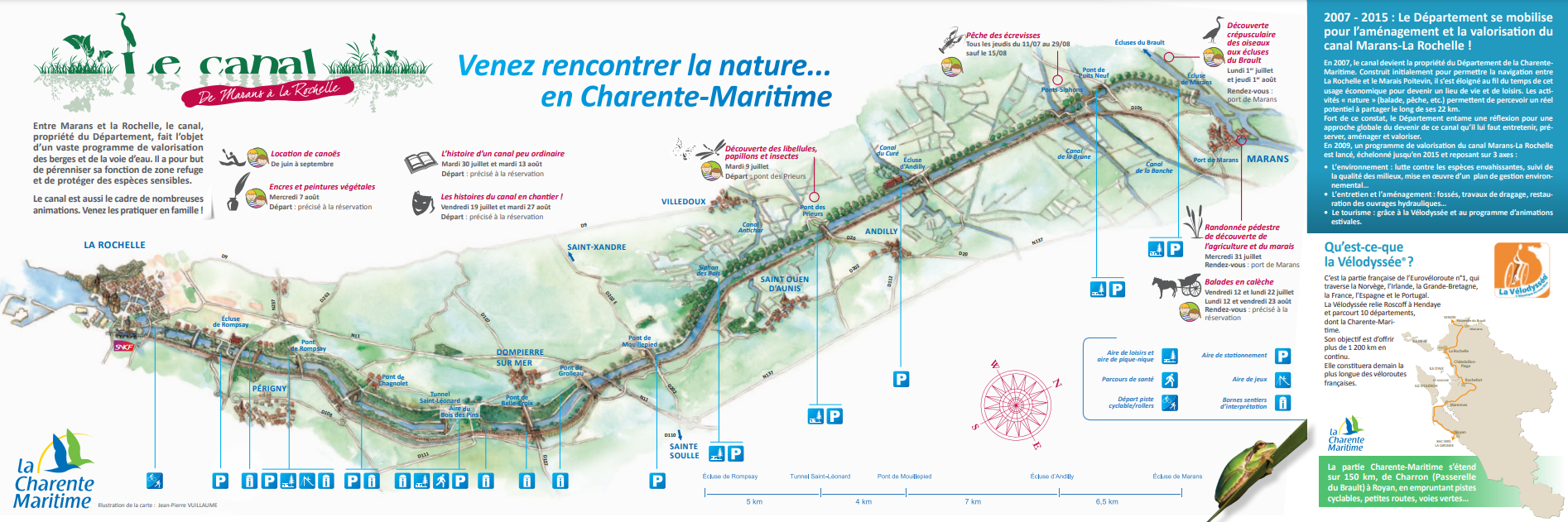 Plan Canal La Rochelle Marans