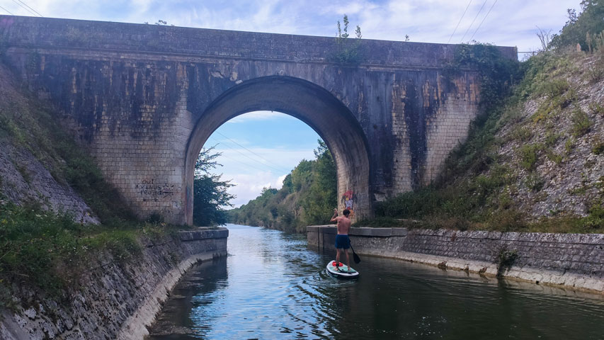 Canal La Rochelle Marans en paddle