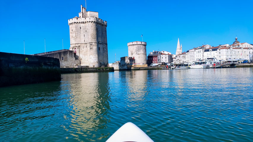 Vieux port de La Rochelle en paddle